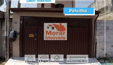 Casa para Venda em Cajamar, Polvilho (Polvilho), 4 dormitórios, 2 suítes, 4 banheiros, 2 vagas