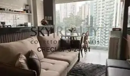 Apartamento com 1 quarto à venda na Rua Olavo Leite, 250, Vila Andrade, São Paulo por R$ 594.000
