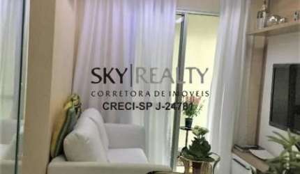 Apartamento com 2 quartos à venda na Rua Marie Nader Calfat, 621, Jardim Ampliação, São Paulo por R$ 414.000