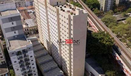 Apartamento com 1 dormitório para alugar, 26 m² por R$ 2.872,00/mês - Brás - São Paulo/SP