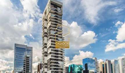 Venda de Apartamento de 1 Suíte, 1 Vaga com vista para Ponte Estaiada, Brooklin