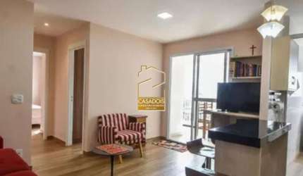 Apartamento &#224; venda com 61m&#178;, 2 quartos e 2 vagas em Campininha - SP, poucos metros do Shopping Interlar Interlagos