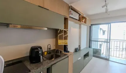 Aluguel de Studio Novo e Mobiliado na Vila Olímpia
