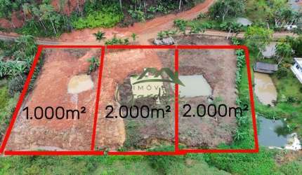 Terreno à venda na José Lino Schimit, 125, Zona Rural, Luiz Alves por R$ 150.000
