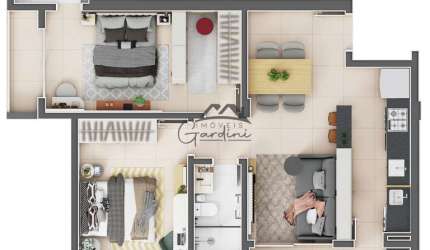 Apartamento com 1 quarto à venda na Rua Vereador Milton Ribeiro da Luz, 75, Fazenda, Itajaí por R$ 840.000