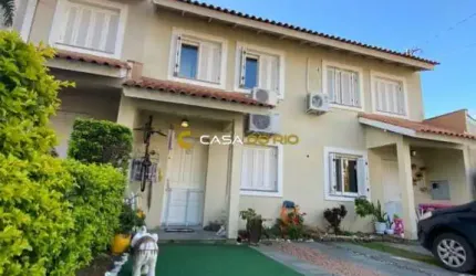 Casa em condomínio fechado com 2 quartos à venda na Estrada João Salomoni, 131, Vila Nova, Porto Alegre por R$ 450.000
