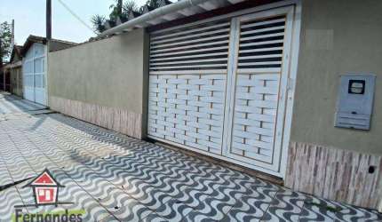 Casa isolada com 3 dormitórios à venda, 250 m² de terreno or R$ 600.000 - Maracanã - Praia Grande/SP