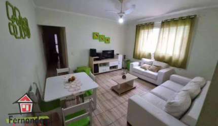 Apartamento mobiliado com 2 dormitórios à venda, 77 m² por R$ 265.000 - Enseada - Guarujá/SP