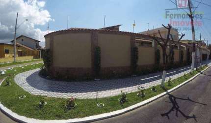 Casa térrea isolada no lado praia com 3 dormitórios à venda, 152 m² por R$ 600.000,00  Balneário Flórida  Praia Grande SP