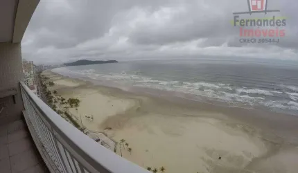 Apartamento novo frente mar com 3 suítes  à venda, 173 m² por R$1.472.000 no parcelamento direto   Aviação Praia Grande SP