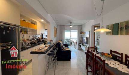 Apartamento planejado com 2 dormitórios à venda, 86 m² por R$ 635.000  Caiçara  Praia Grande SP