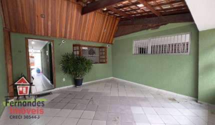 Casa térrea  com 2 dormitóriossendo 1 suíte  mais edícula à venda, 122 m² por R$ 680.000 - Canto do Forte - Praia Grande/SP