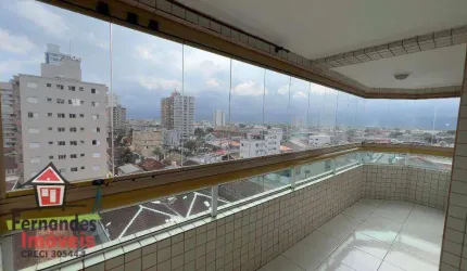 Apartamento com 2 dormitórios 400 metros da praia para alugar definitivo pacote 78 m² por R$ 3.100 mês  Tupi  Praia Grande SP