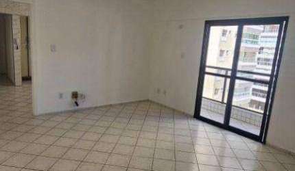 Apartamento vazio 350 metros da praia com 1 dormitório para alugar, 60 m² por R$ 2.400 mês  Canto do Forte  Praia Grande SP