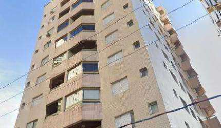 Excelente apartamento 200 metros da praia com 1 dormitório à venda, 49 m² por R$ 285.000  Tupi  Praia Grande SP