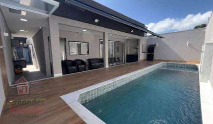 Casa com piscina automação remota e área gormet à venda por  R$1.400.000 Ocian Praia Grande/SP.