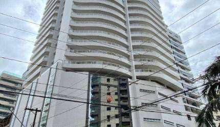 Apartamento alto padrão com vista do mar  3 dormitórios à venda, 162 m² por R$ 1.550.000 no parcelamento direto - Canto do Forte - Praia Grande/SP