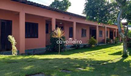 Pousada com 9 dormitórios à venda, 400 m² - Cordeirinho (Ponta Negra) - Maricá/RJ