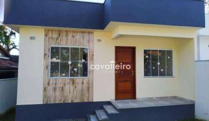 Casa com 2 dormitórios à venda, 62 m² por R$ 320.000,00 - São José do Imbassaí - Maricá/RJ
