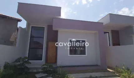 Casa com 2 dormitórios à venda, 69 m² por R$ 375.000,00 - Manu Manuela - Maricá/RJ