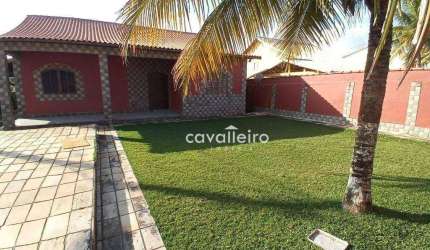 Casa com 3 quartos, sendo 1 suíte, com 142 m²,  à venda por R$ 720.000 - Ponta Negra - Maricá/RJ