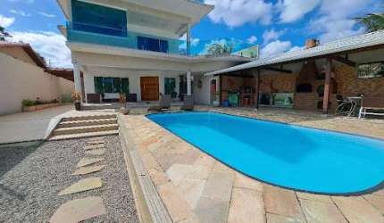 Casa com 5 suítes sendo 1 com hidromassagens para 7 pessoas  à venda, 282 m² - Itapeba - Maricá/RJ