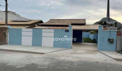Casa com 3 quartos, sendo 1 suíte, com 132 m², à venda por R$ 499.000 - São José do Imbassaí - Maricá/RJ