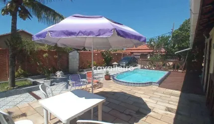 Casa com 4 quartos, com 175 m², à venda, por R$ 630.000 - Cordeirinho - Maricá/RJ