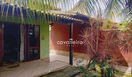 Casa Condomínio Mataruna, com 2 dormitórios, 1 suíte, piscina, 127 m² por R$ 550.000 - Itapeba - Maricá/RJ