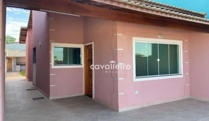 Casa com 2 Quartos, 1 Suíte, Área Gourmet, Churrasqueira,  à venda, 96 m² por R$ 550.000 - Jardim Atlântico Leste (Itaipuaçu) - Maricá/RJ