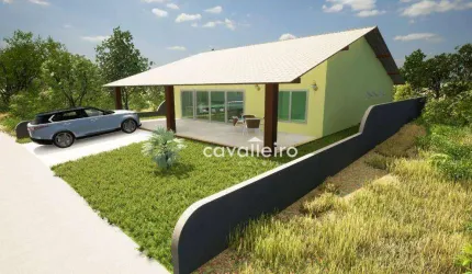 Casa de 210 m² com 3 Suítes, sendo 2 delas Master à venda em Condomínio em Ubatiba - Maricá/RJ