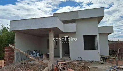 Casa com 3 dormitórios à venda, 110 m² por R$ 450.000,00 - Ubatiba - Maricá/RJ