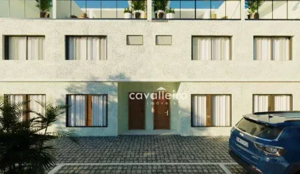 Triplex com vista para o mar em área nobre de Itaipuaçu à venda, 94 m² - Jardim Atlântico Oeste (Itaipuaçu) - Maricá/RJ