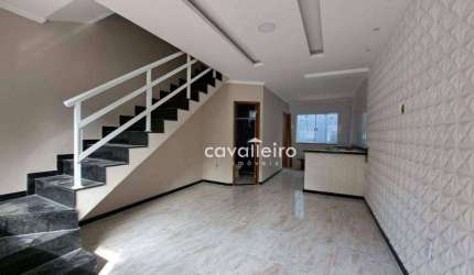 Casa com 2 dormitórios à venda, 60 m² por R$ 320.000,00 - Caju - Maricá/RJ