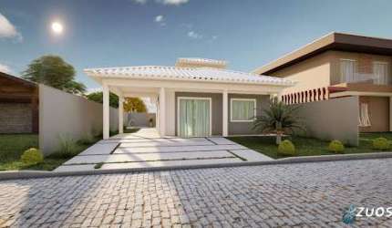 Casa com 2 dormitórios à venda, 132 m² por R$ 440.000,00 - Pindobas - Maricá/RJ
