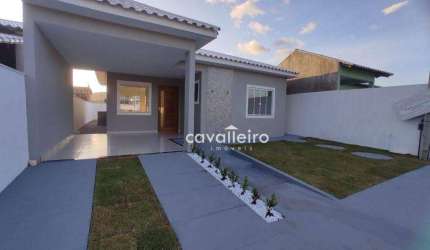 Casa com 2 dormitórios à venda, 79 m² por R$ 430.000,00 - Ubatiba - Maricá/RJ