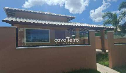 Casa com 3 dormitórios à venda, 124 m² por R$ 490.000 - Condomínio Ubatã- Caxito - Maricá/RJ