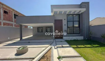 Casa com 3 dormitórios à venda, 145 m² por R$ 740.000,00 - Jardim Atlântico Central (Itaipuaçu) - Maricá/RJ