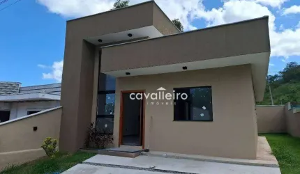 Casa com 3 dormitórios à venda, 114 m² por R$ 520.000 - Vitória dos Anjos-Maricá/RJ