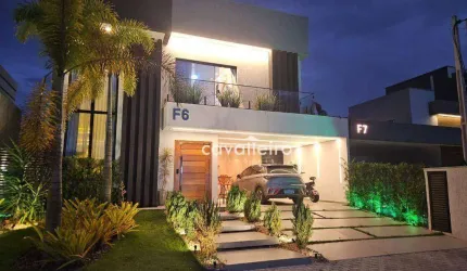Alphaville Maricá | Casa Extraordinária com 4 Quartos, Piscina e Área Gourmet