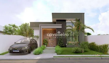 Casa com 3 dormitórios à venda, 114 m² por R$ 595.000,00 - Pindobas - Maricá/RJ