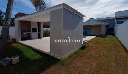 Casa com 6 Quartos, Piscina e Churrasqueira -  200 m² - Jardim Atlântico Leste (Itaipuaçu) - Maricá/RJ