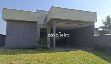 Casa com 3 quartos à venda, 112 m² por R$ 565.000 - Pindobas - Maricá/RJ
