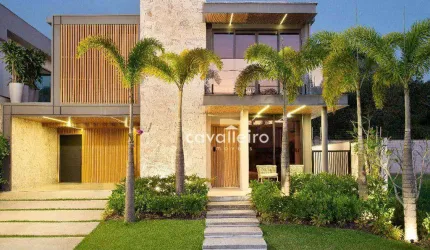 CASA MOBILIADA, COM ALEXA! 4 QUARTOS, ÁREA GOURMET PREMIADA E PISCINA NO ALPHAVILLE - MARICÁ-RJ