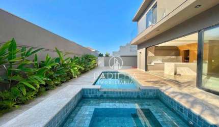 Sobrado com 5 dormitórios à venda, 407 m² por R$ 4.600.000,00 - Condomínio Buganvile - Ribeirão Preto/SP