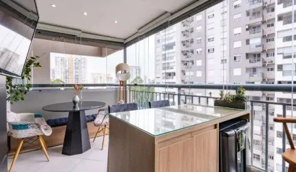 Aconchegante Apartamento com 02 suítes + 2 vagas – 81 metros Úteis!