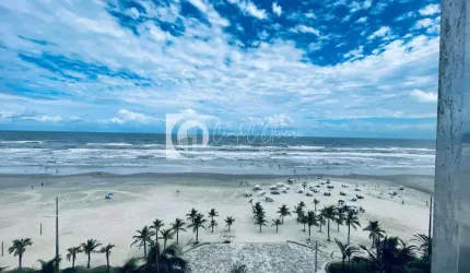 Locação Apto Frente Mar 2 dorm,1 suíte, Real,PG