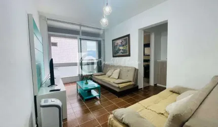 Predio Frente Mar Apartamento 1 dorm  mobiliado Real PG