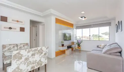 Apartamento para Venda em São José dos Pinhais, Cidade Jardim, 2 dormitórios, 1 suíte, 2 banheiros, 1 vaga