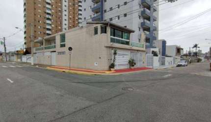 Sobrado com 2 dormitórios à venda, 100 m² por R$ 490.000,00 - Vila Guilhermina - Praia Grande/SP
